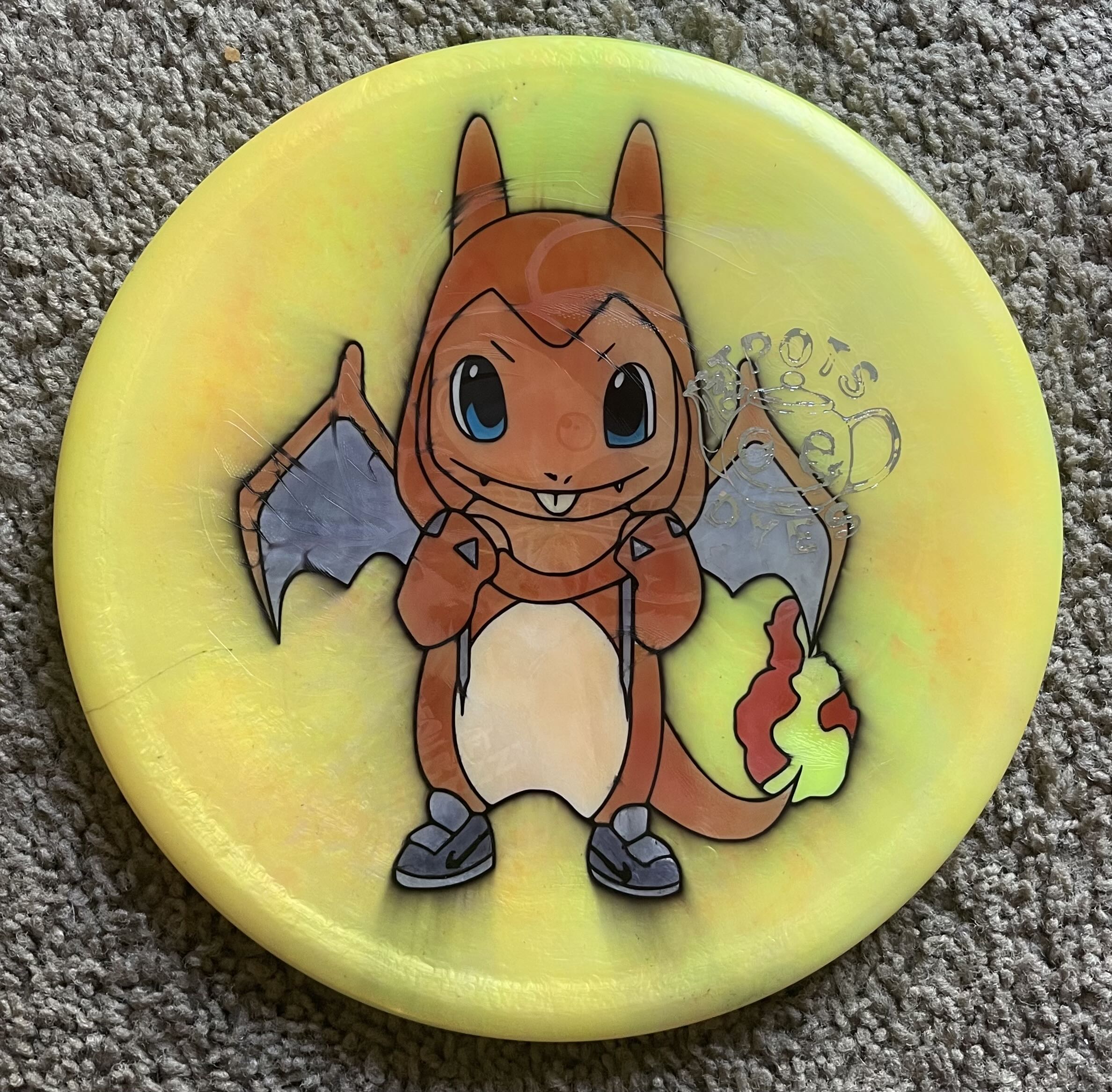 Disc Dye (must purchase a “canvas” disc as well)