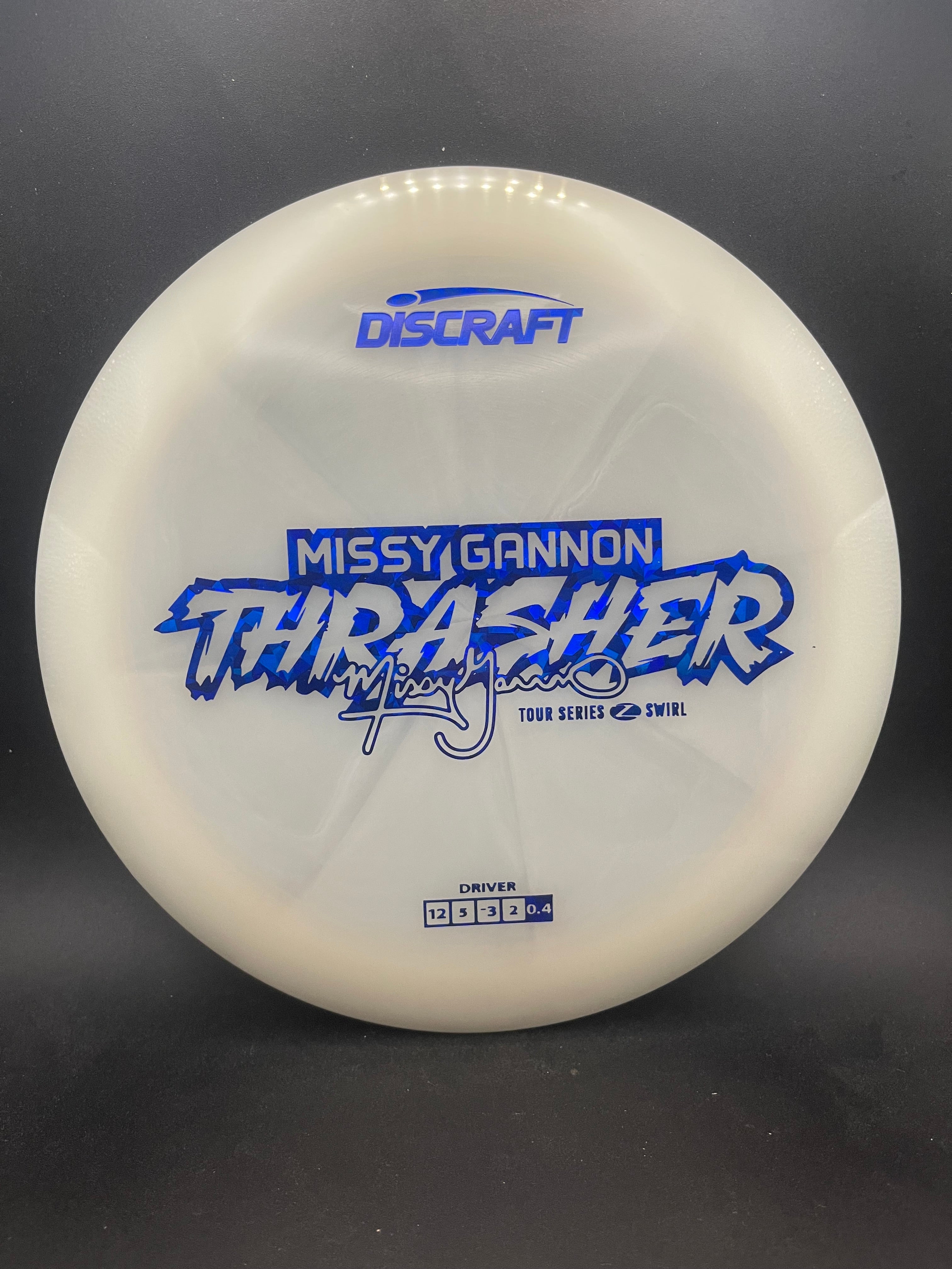 Missy Gannon 2025 Tour Series Discraft Thrasher Dye/Foil Canvas (Read Description Fully!!!)