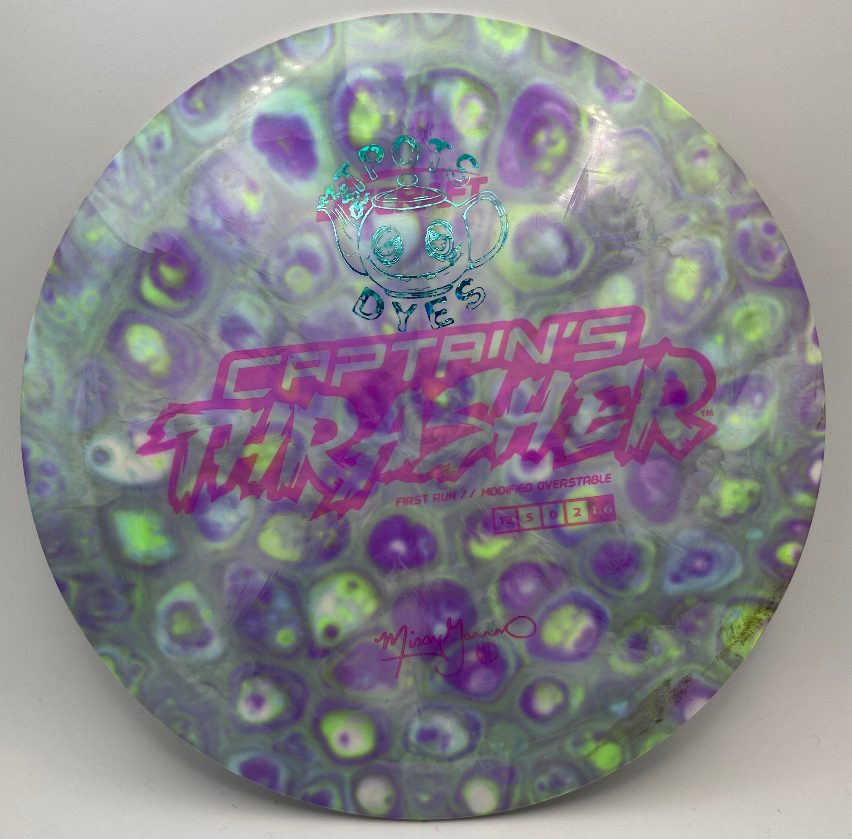 Disc Dye (must purchase a “canvas” disc as well)