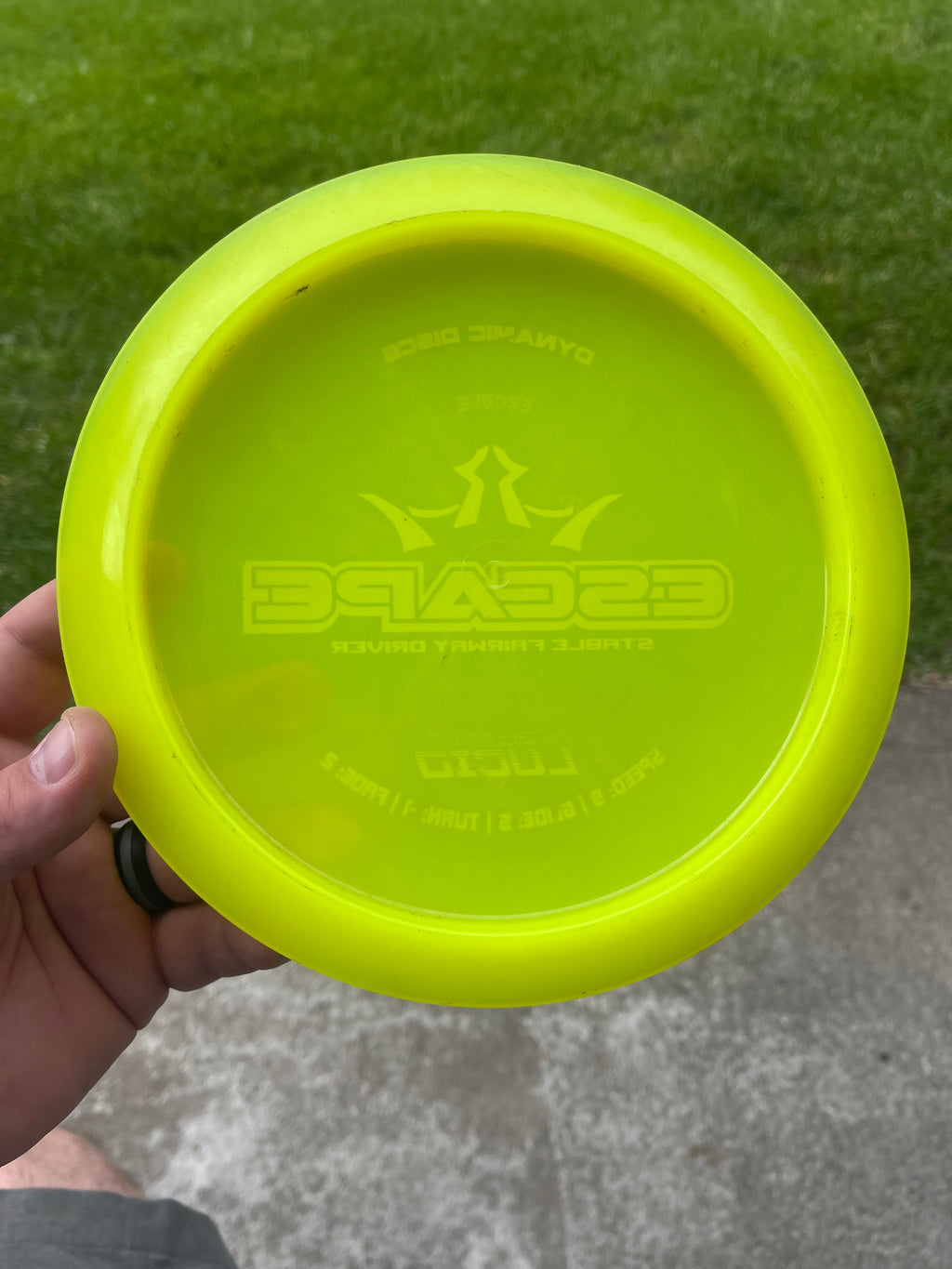 Dynamic Discs Lucid Escape Dye/Foil Canvas (Read description fully!!!)