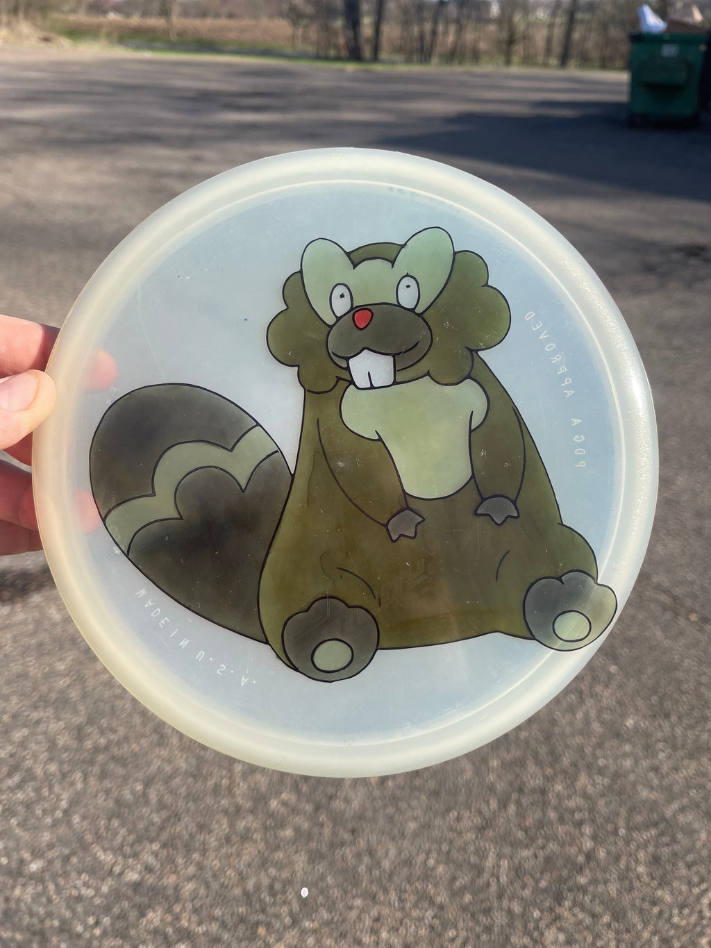 Disc Dye (must purchase a “canvas” disc as well)