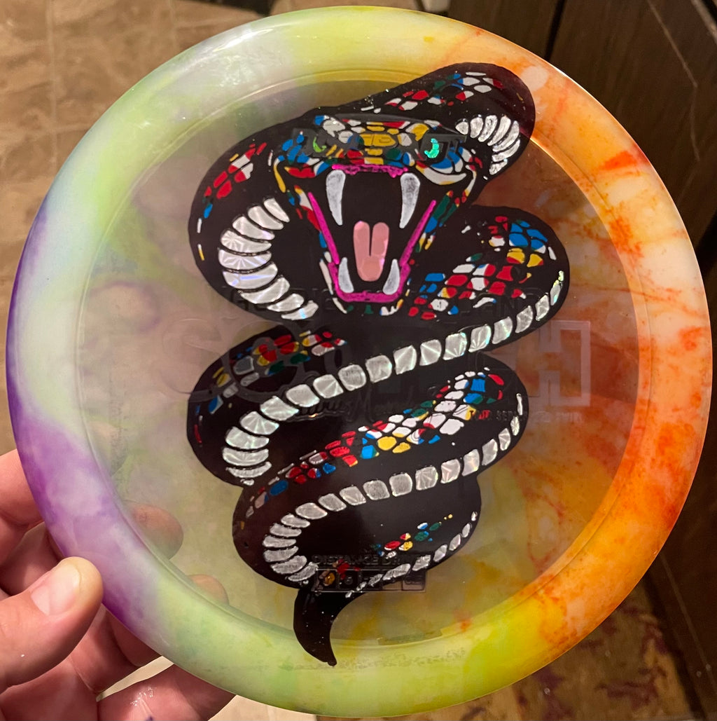 Custom Hotfoil Comission (must purchase a disc as well) Please read full description before purchasing!!