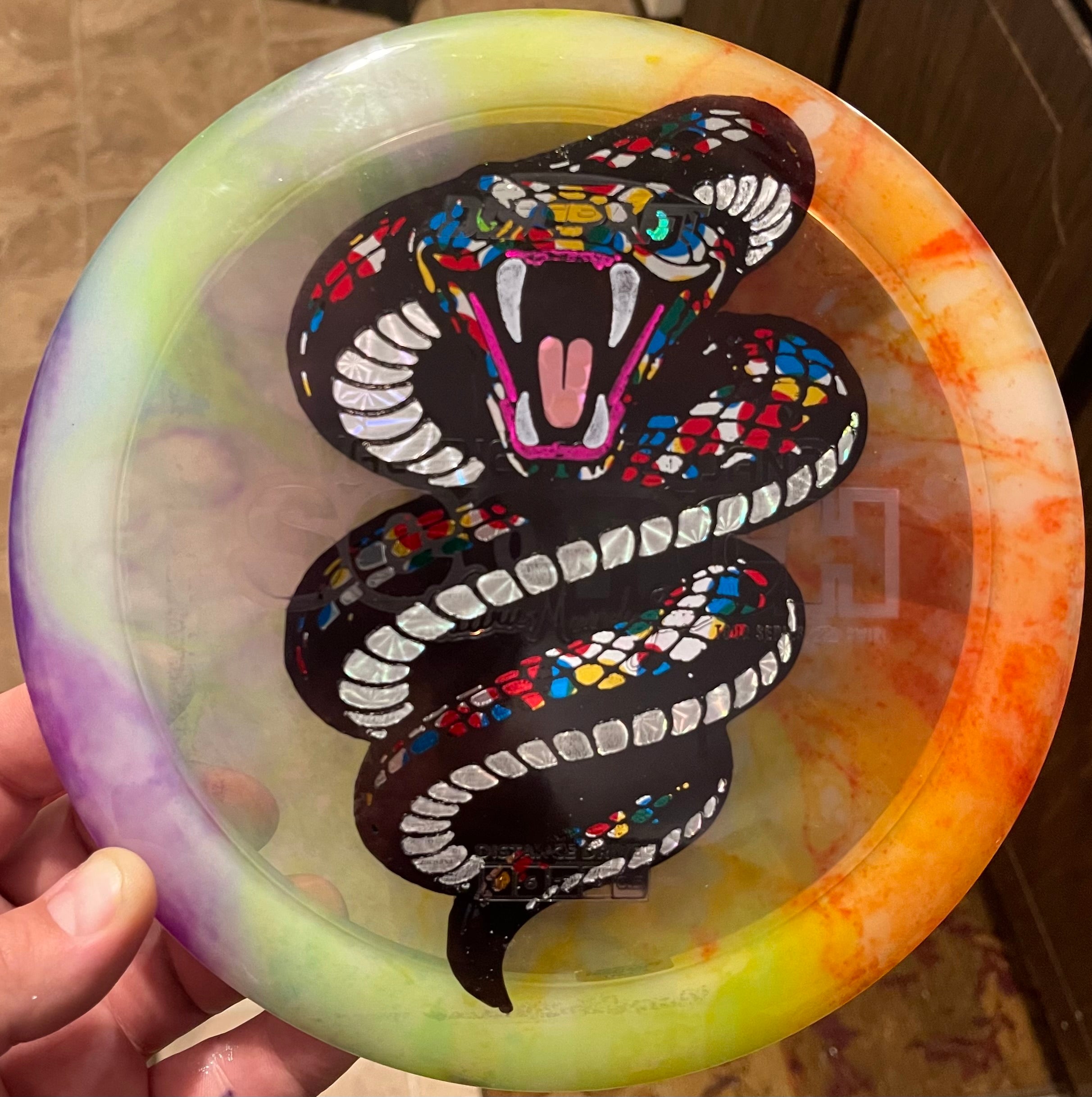 Custom Hotfoil Comission (must purchase a disc as well) Please read full description before purchasing!!