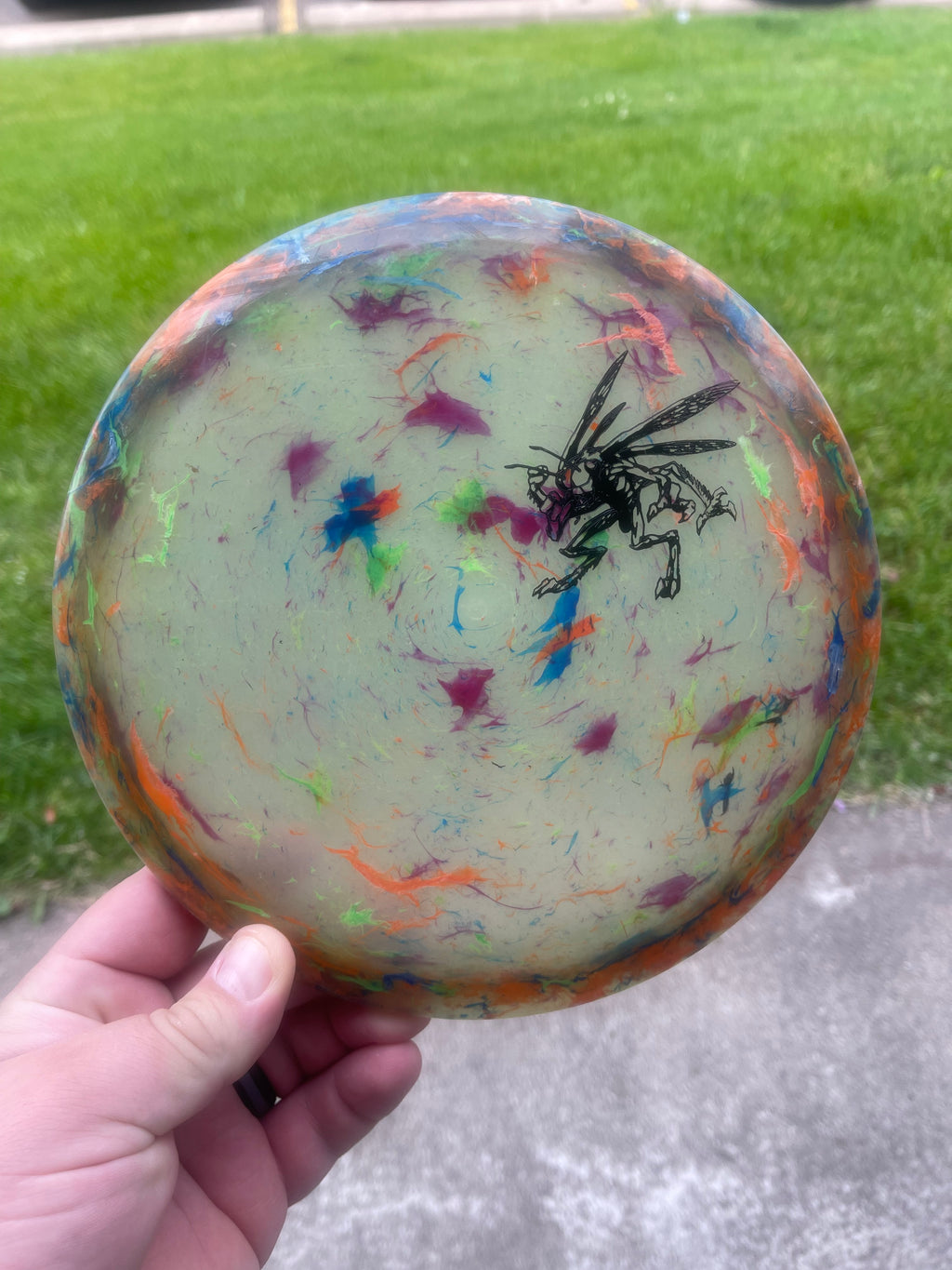 Discraft LE jawbreaker z flx Glow Cicada Dye/Foil Canvas (Read description fully!!!)