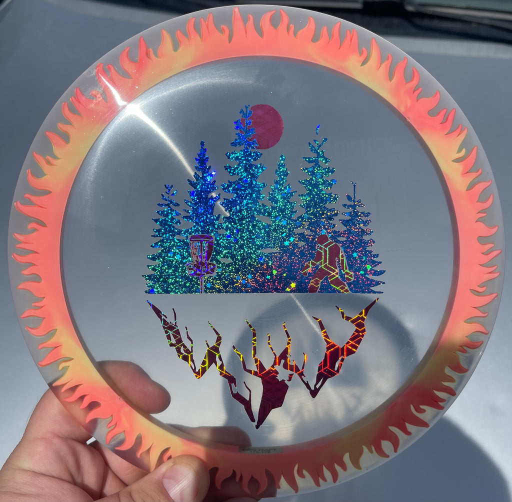 Custom Hotfoil Comission (must purchase a disc as well) Please read full description before purchasing!!