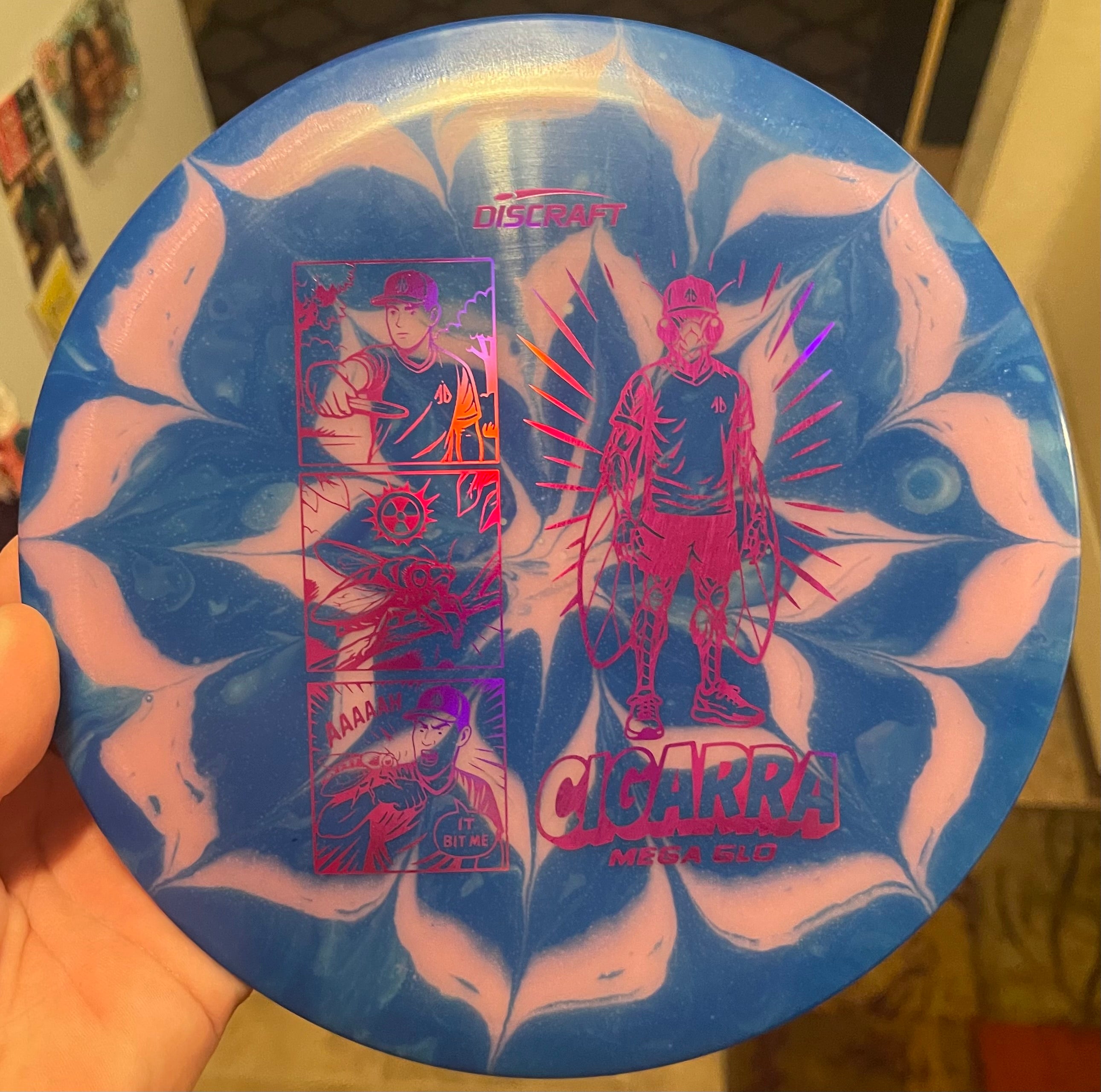 Disc Dye (must purchase a “canvas” disc as well)