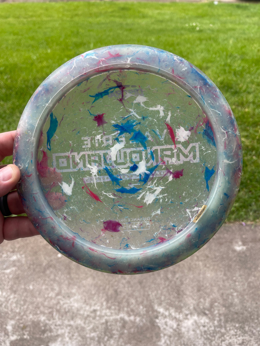 Discraft 2024 Valerie Mandujano Tour Series Scorch Jawbreaker Zflx Dye/Foil Canvas (Read description fully!!!)