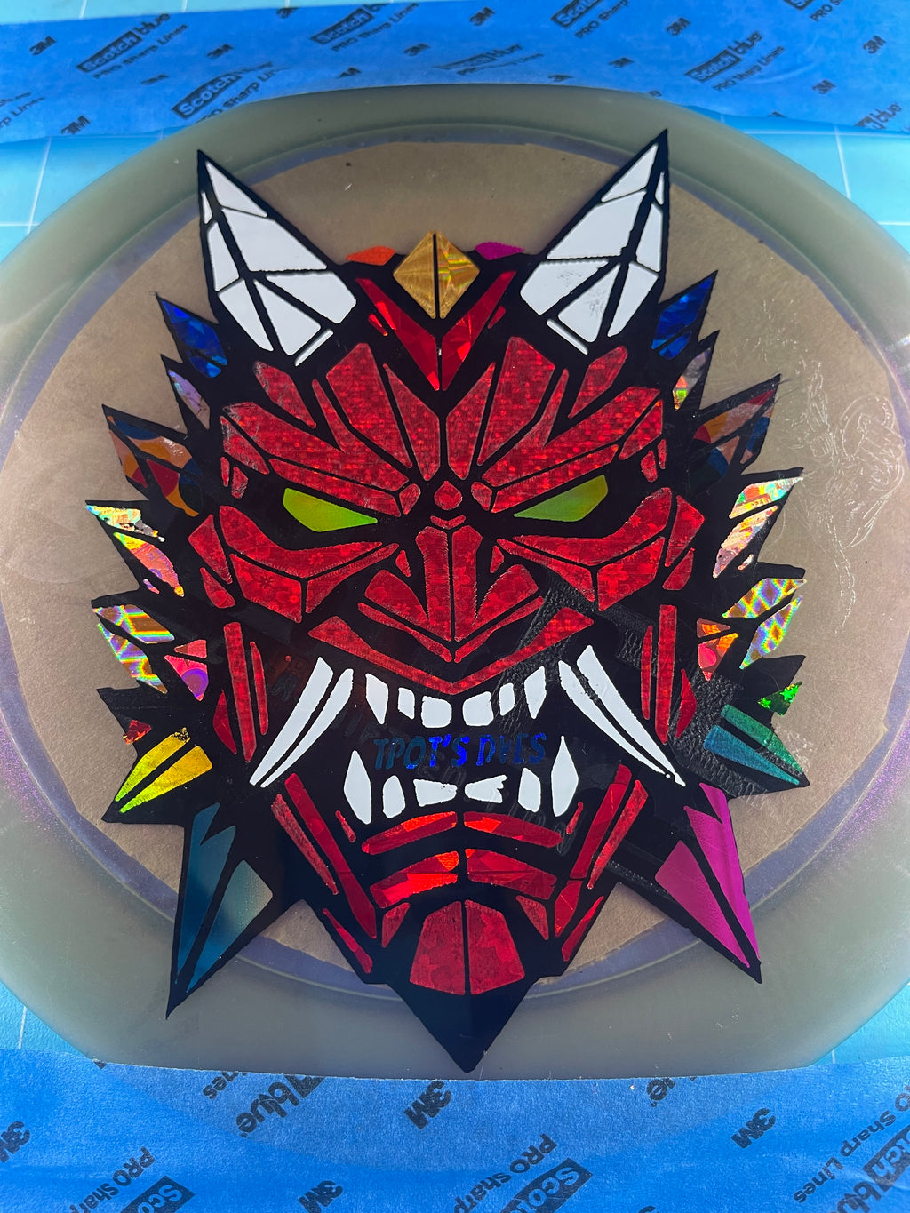 Custom Hotfoil Comission (must purchase a disc as well) Please read full description before purchasing!!