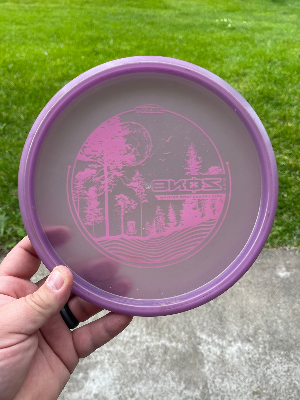 2022 Ledgestone Z Glo Discraft Zone Dye/Foil Canvas (Read description fully!!!)