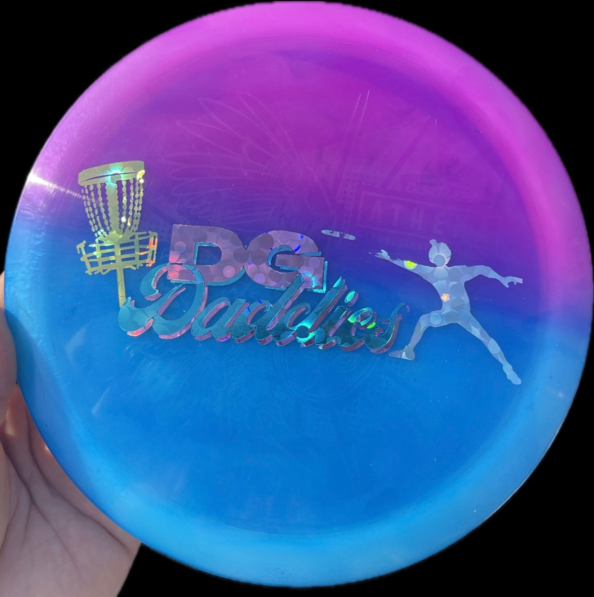 Half n half dye AND custom foil job PLEASE READ DESCRIPTION IN FULL!!